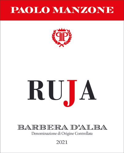 Paolo Manzone Barbera d\'Alba \'Ruja\' 2021